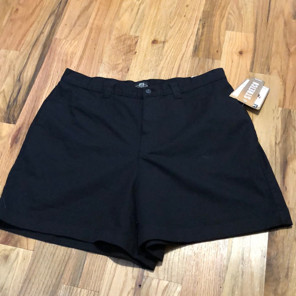 Lee stretch shorts black size 18w. NWT